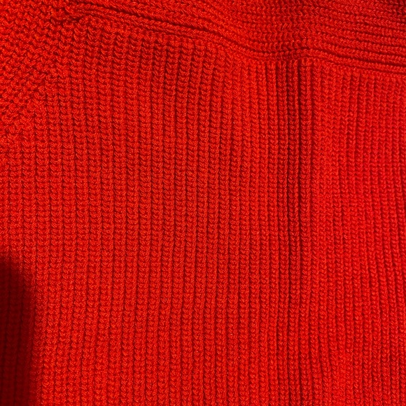 Aritzia Cayenne Red Strappy knit crop top - Picture 10 of 10